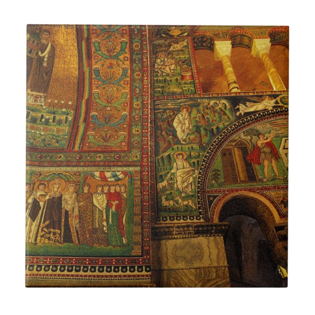 Ravenna-Mosaiken, Italien Fliese (Vorderseite)