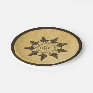 Ravens Circle Dance Pappteller