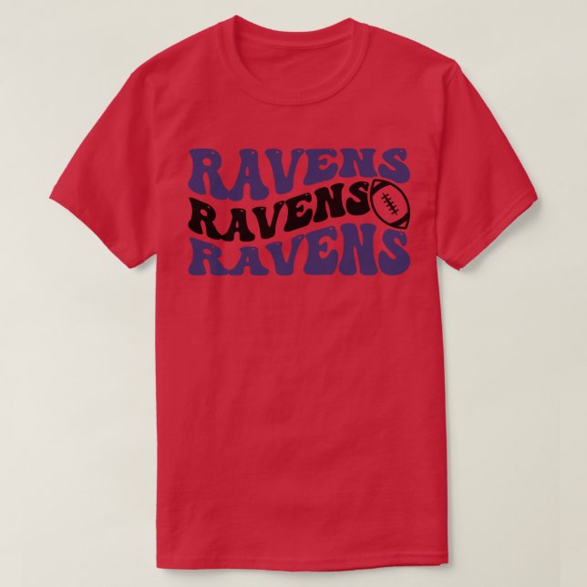Ravens Football T-Shirt (Design vorne)
