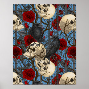 Raven's Geheimnis. Dunkle und launische gotische I Poster