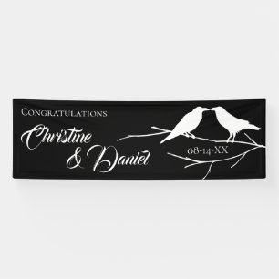 Ravens Gothic Wedding Banner