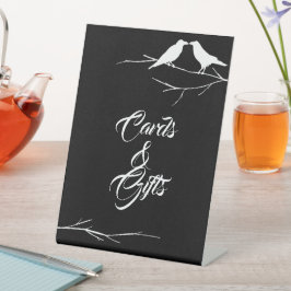 Ravens Gothic Wedding Cards und Geschenke Sockelschild