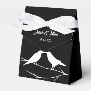 Ravens Gothic Wedding Geschenkschachtel