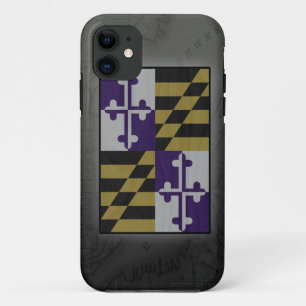 ravens Hafenkarte iphone Fall Maryland-Flagge Case-Mate iPhone Hülle