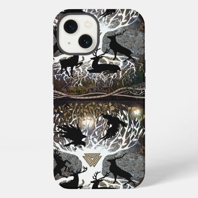 Ravens iPhone-Hülle iPhone Hülle (Rückseite)