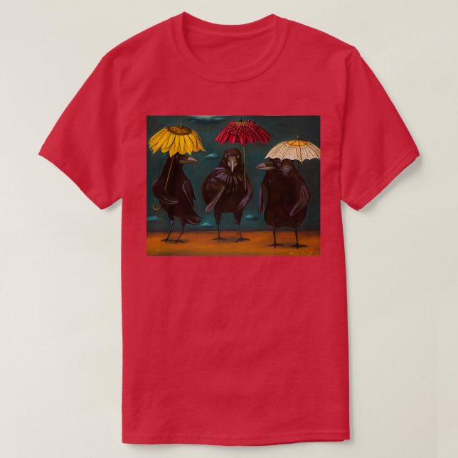 Ravens Rain T-Shirt (Design vorne)