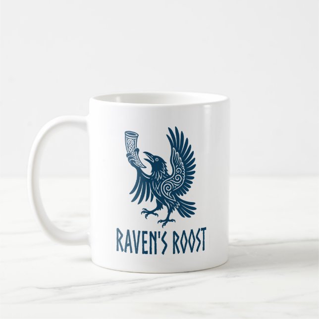Raven's Roost Pub Wick Schottland Kaffeetasse (Links)