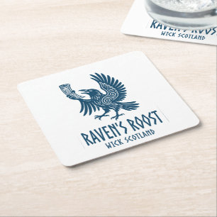 Raven's Roost Pub Wick Schottland Rechteckiger Pappuntersetzer