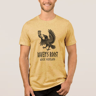 Raven's Roost Pub Wick Schottland Tri-Blend Shirt