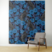 Ravens und blaue Rose