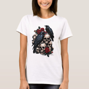 Ravens und Rose: Eine gotische Symphonie T-Shirt
