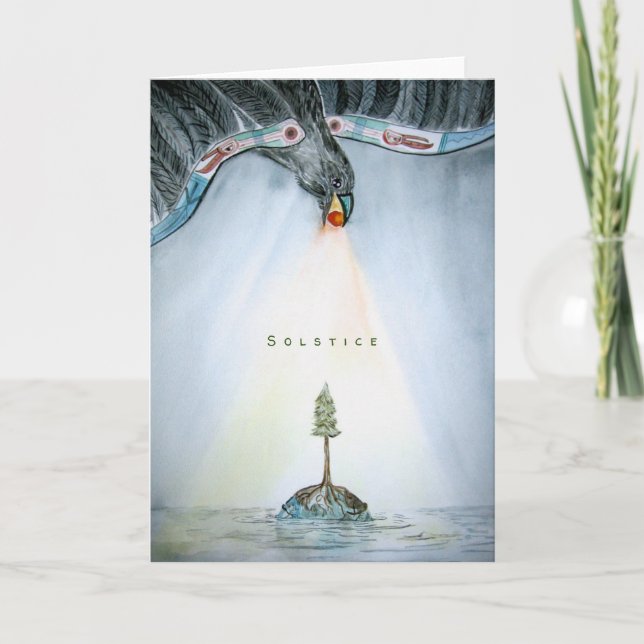 Raven's Wings Karte (Vorderseite)