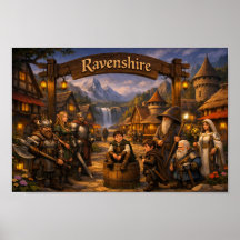Ravenshire-Dorfplakat