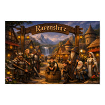 Ravenshire-Dorfplakat