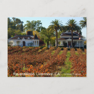 Ravenswood Livermore - Produkte aus Kalifornien Postkarte