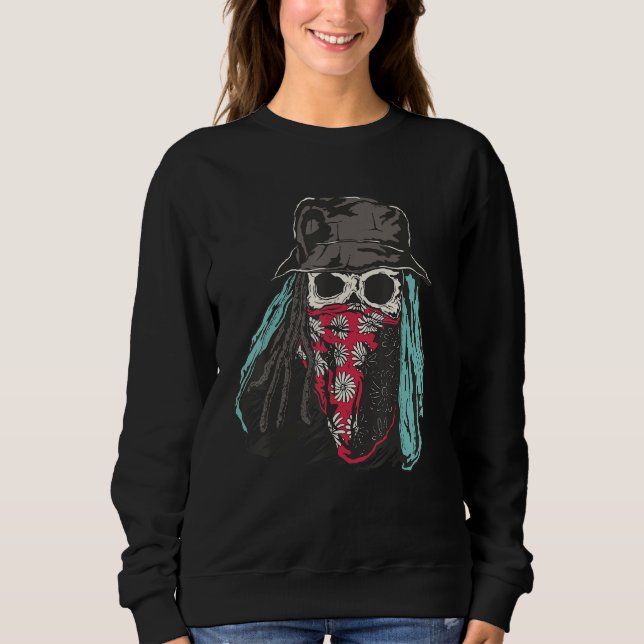 Raver-Festival Modular Life Synth Nerd Synthesizer Sweatshirt (Vorderseite)