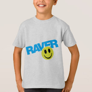 Raver - Raver-Musik DJ, die Rave mit einer Keule T-Shirt