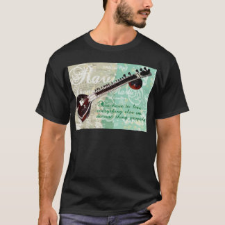 Ravi Shankar-Tribut zum Sitar und zur indischen T-Shirt