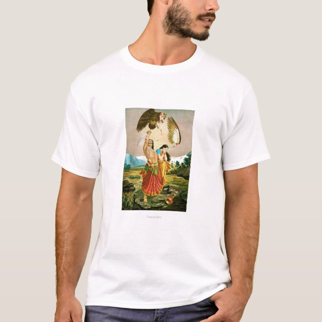 Ravi Varmas Tatawadha T-Shirt (Vorderseite)