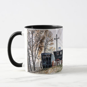 Ravilious - Karawanen, feine Kunst Tasse