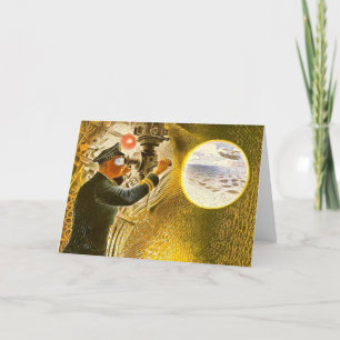 Ravilious - Kommandeur eines U-Bootes Dankeskarte