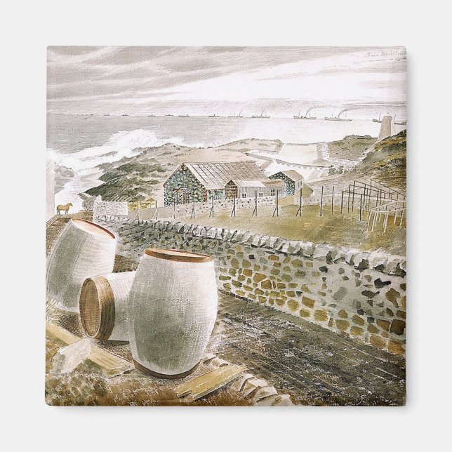 Ravilious - Konvoi durch eine Insel Magnet (Vorne)