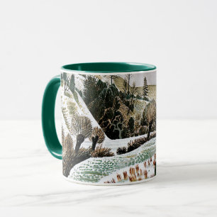 Ravilious - Neuschnee, Kunst Tasse