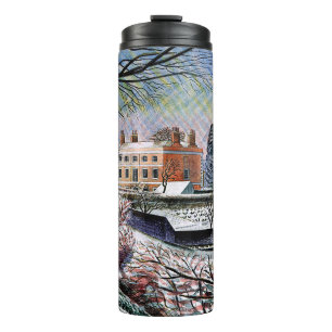 Ravilious - Pfarrhaus im Winter, Thermosbecher