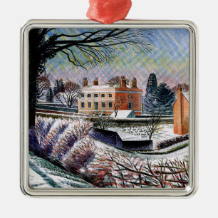 Ravilious - Sieg im Winter Ornament Aus Metall