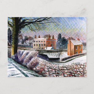 Ravilious - Sieg im Winter Postkarte