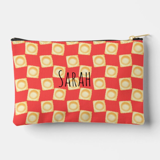 Ravioli Köstliche Pasta Zubehörtasche (Rückseite)