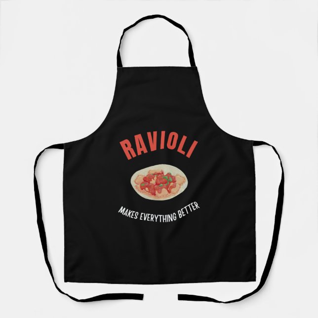 Ravioli macht alles besser schürze (Vorderseite)
