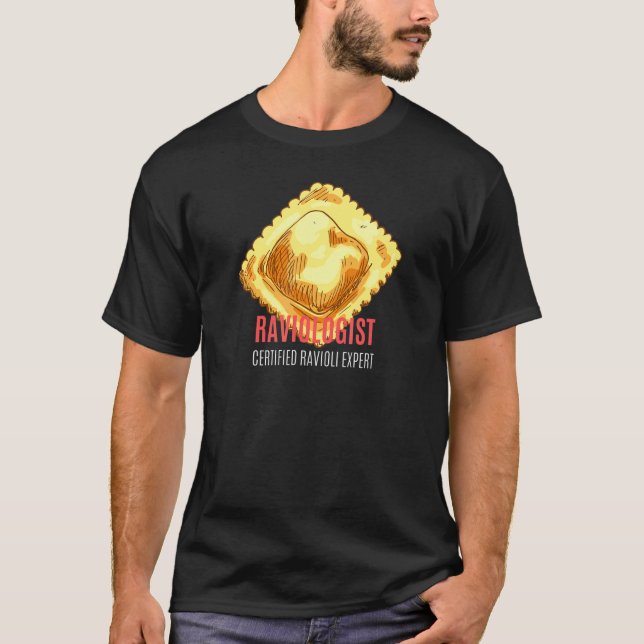 Raviologe Ravioli für italienische Lebensmittelfan T-Shirt (Vorderseite)