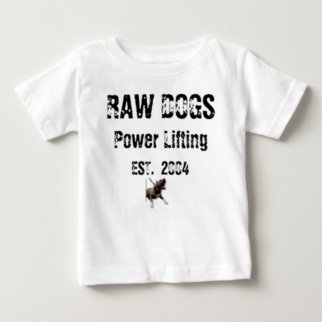 RAW DOG Baby long - Maßgeschneidert Baby T-shirt (Vorderseite)