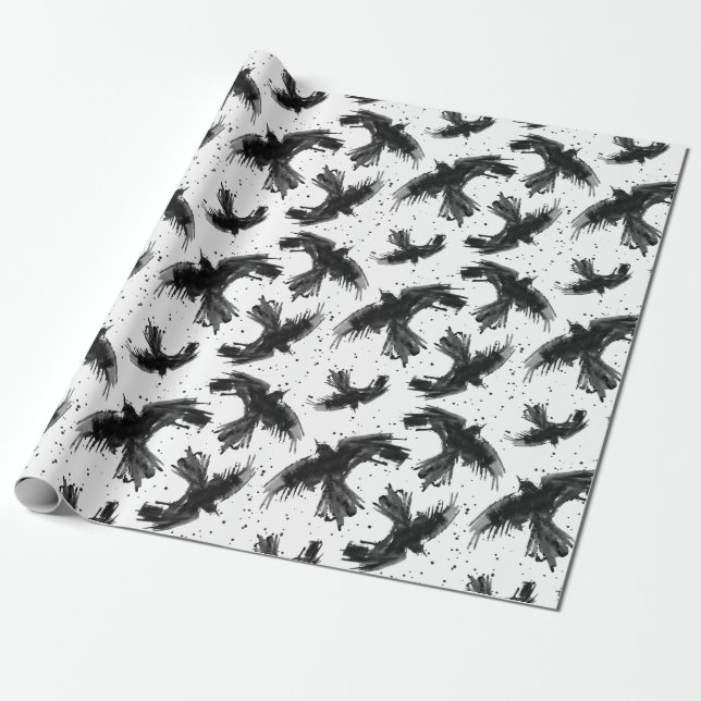Raw Flight Wrapping Paper Geschenkpapier (Ungerollt)
