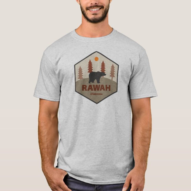 Rawah Wilderness Colorado Bear T-Shirt (Vorderseite)