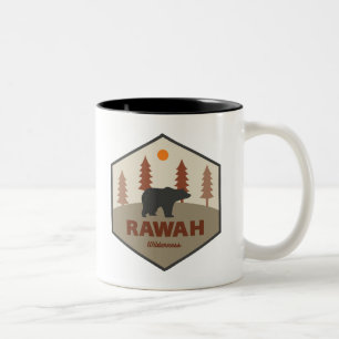 Rawah Wilderness Colorado Bear Zweifarbige Tasse