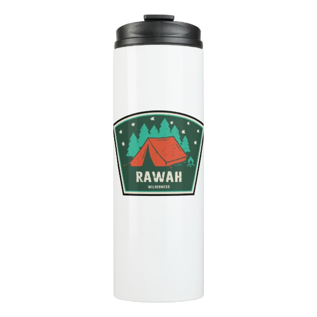 Rawah Wilderness Colorado Camping Thermosbecher (Vorderseite)