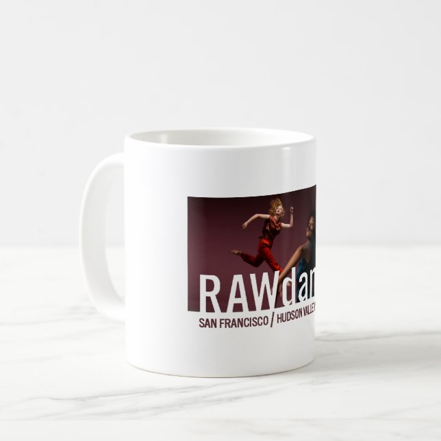 RAWdance Grafische Tasse (Vorderseite Links)