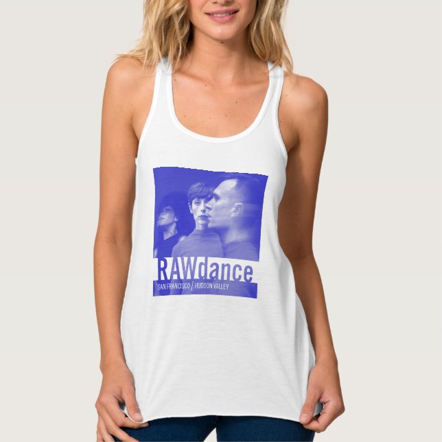 RAWdance verwischte Grafiktank Tank Top (Vorderseite)