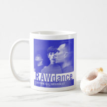 RAWdance verwischte grafische Tasse