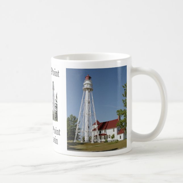 Rawley Point Lighthouse-Tasse Kaffeetasse (Rechts)