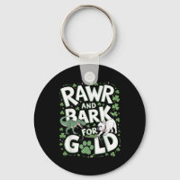 Rawr Bark T-rex Bulldog St Patricks Day American