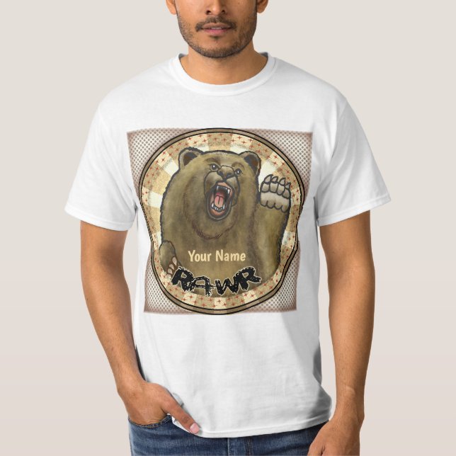 Rawr Bear T - Shirt (Vorderseite)