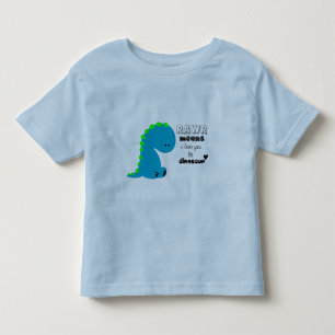 Rawr bedeutet, dass ich Sie im DINOSAUR-Shirt Lieb Kleinkind T-shirt