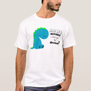 Rawr bedeutet i-Liebe Sie im DINOSAURIER-Shirt T-Shirt