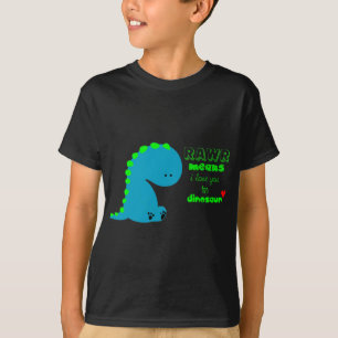 Rawr bedeutet i-Liebe Sie im DINOSAURIER-Shirt T-Shirt