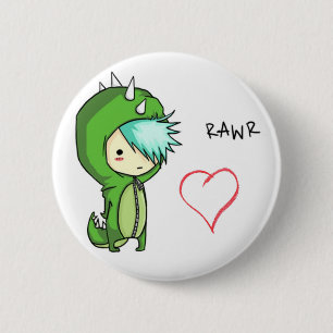 Rawr bedeutet Liebe Button