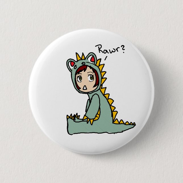 Rawr Button (Vorderseite)