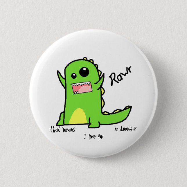 Rawr Button (Vorderseite)